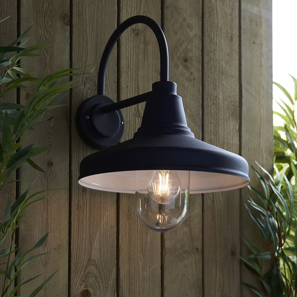 Farmhouse Wall Light in Black