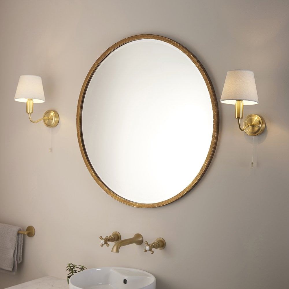 Conway Wall Lamp in Satin Brass