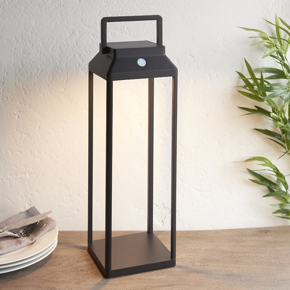 Linterna LED Table Light in Black Large