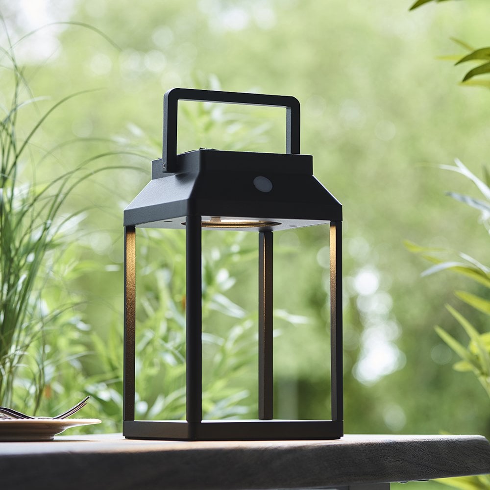 Linterna LED Table Light in Black Small