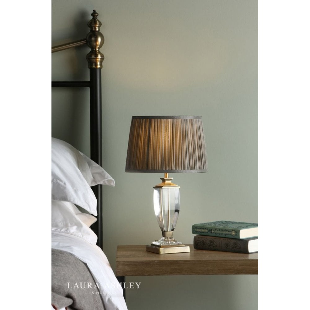 Carson Small Antique Brass Table Lamp