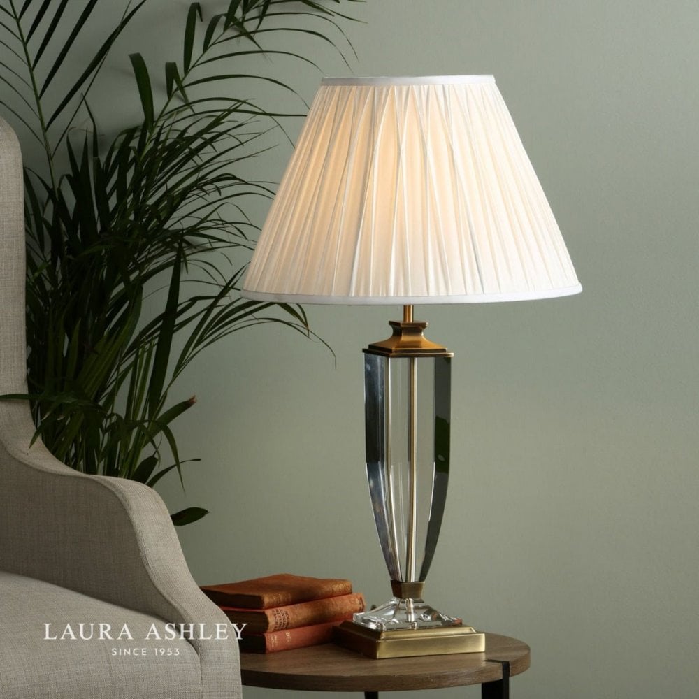 Carson Large Antique Brass Table Lamp