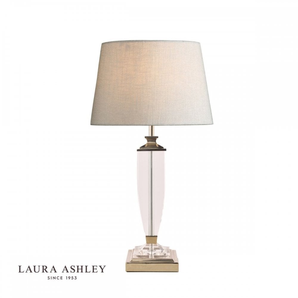 Carson Medium Polished Nickel Table Lamp