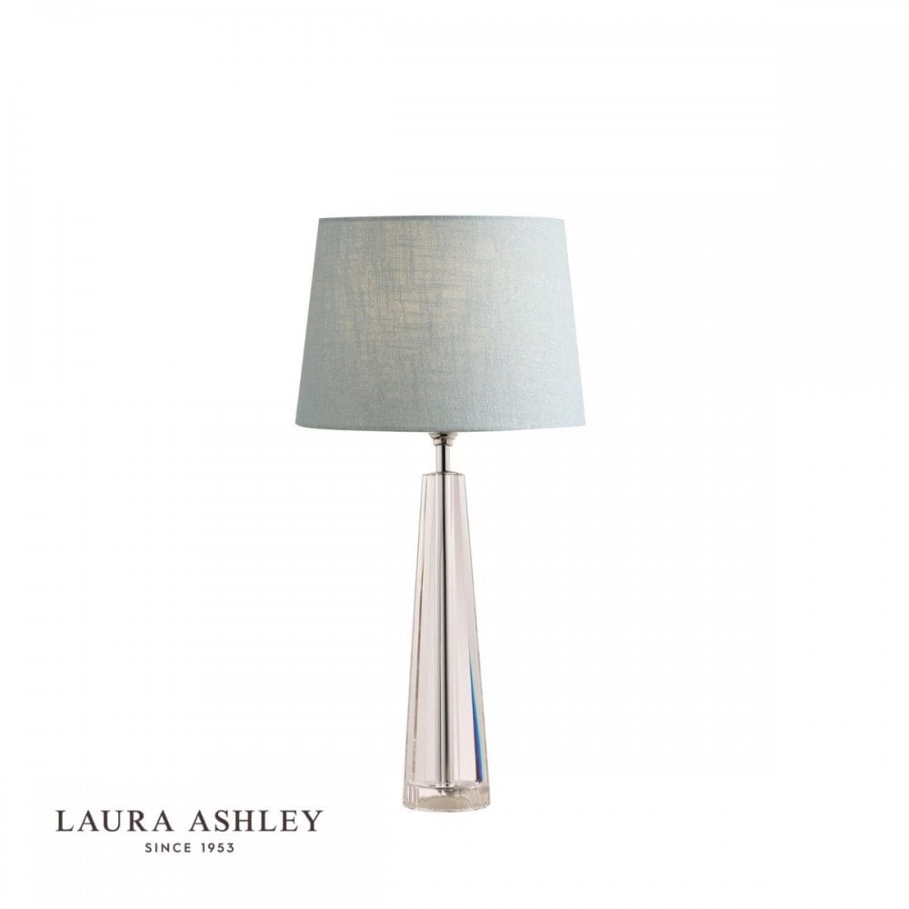 Blake Medium Cut Glass Crystal Obelisk Table Lamp Base