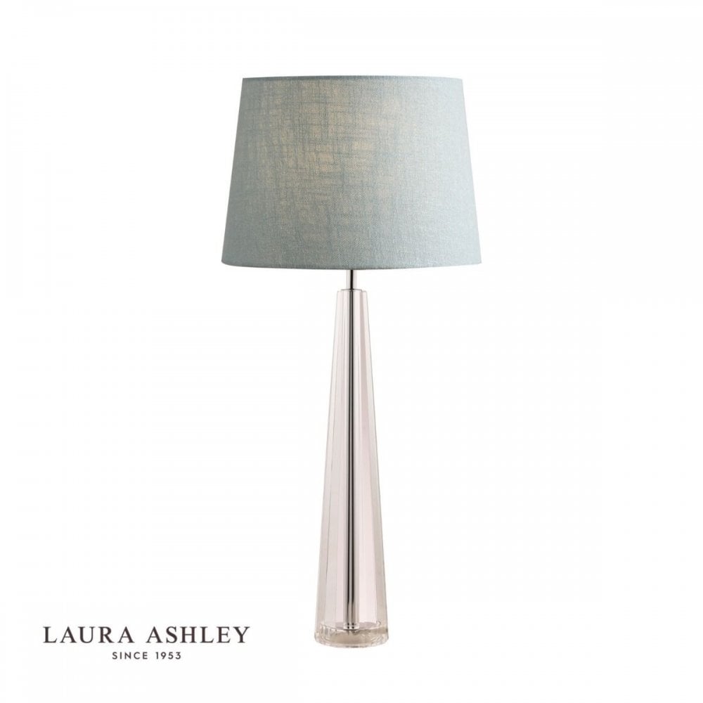 Blake Large Cut Glass Crystal Obelisk Table Lamp Base