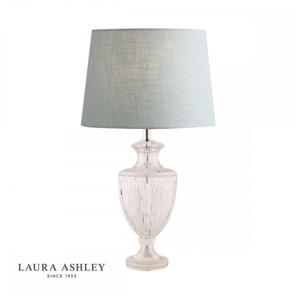Meredith Small Cut Glass Crystal Urn Table Lamp
