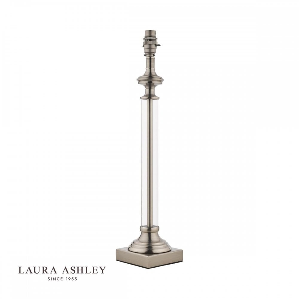 Winston Antique Chrome Table Lamp Base Only