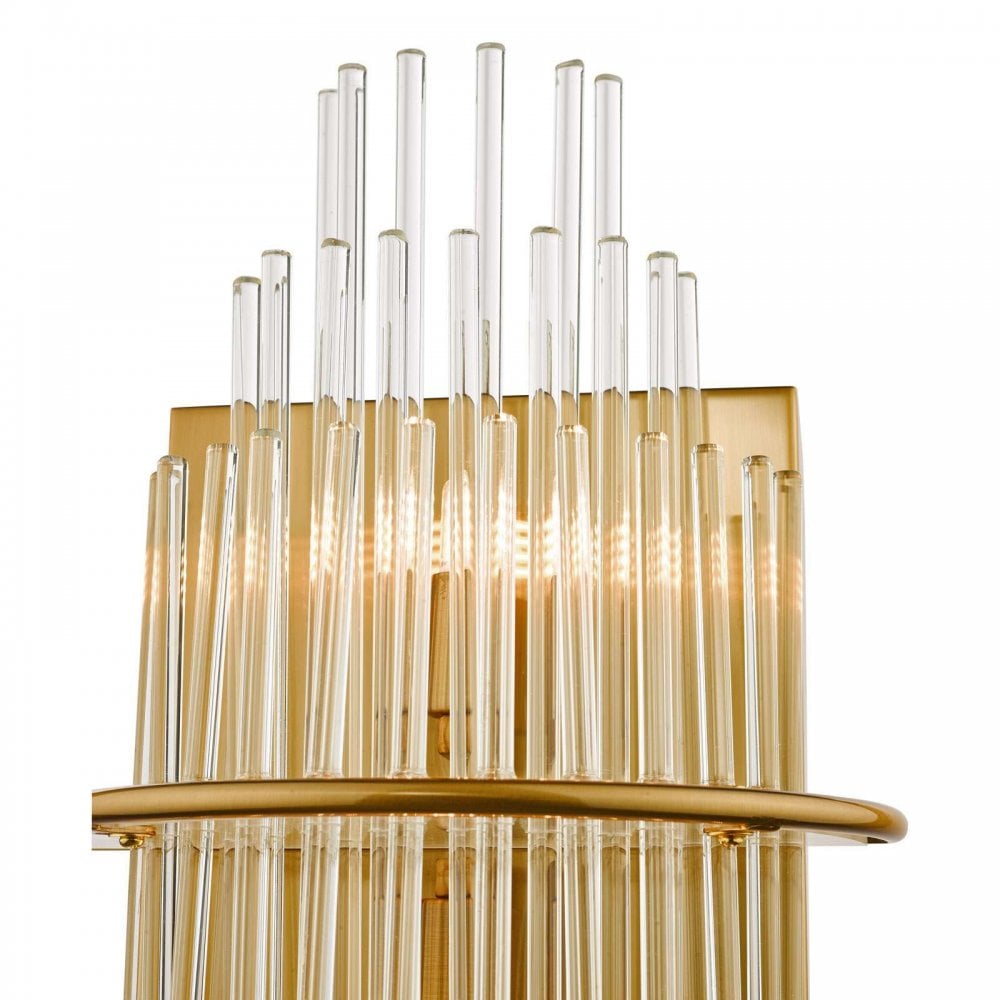 Lukas Antique Gold Wall Light