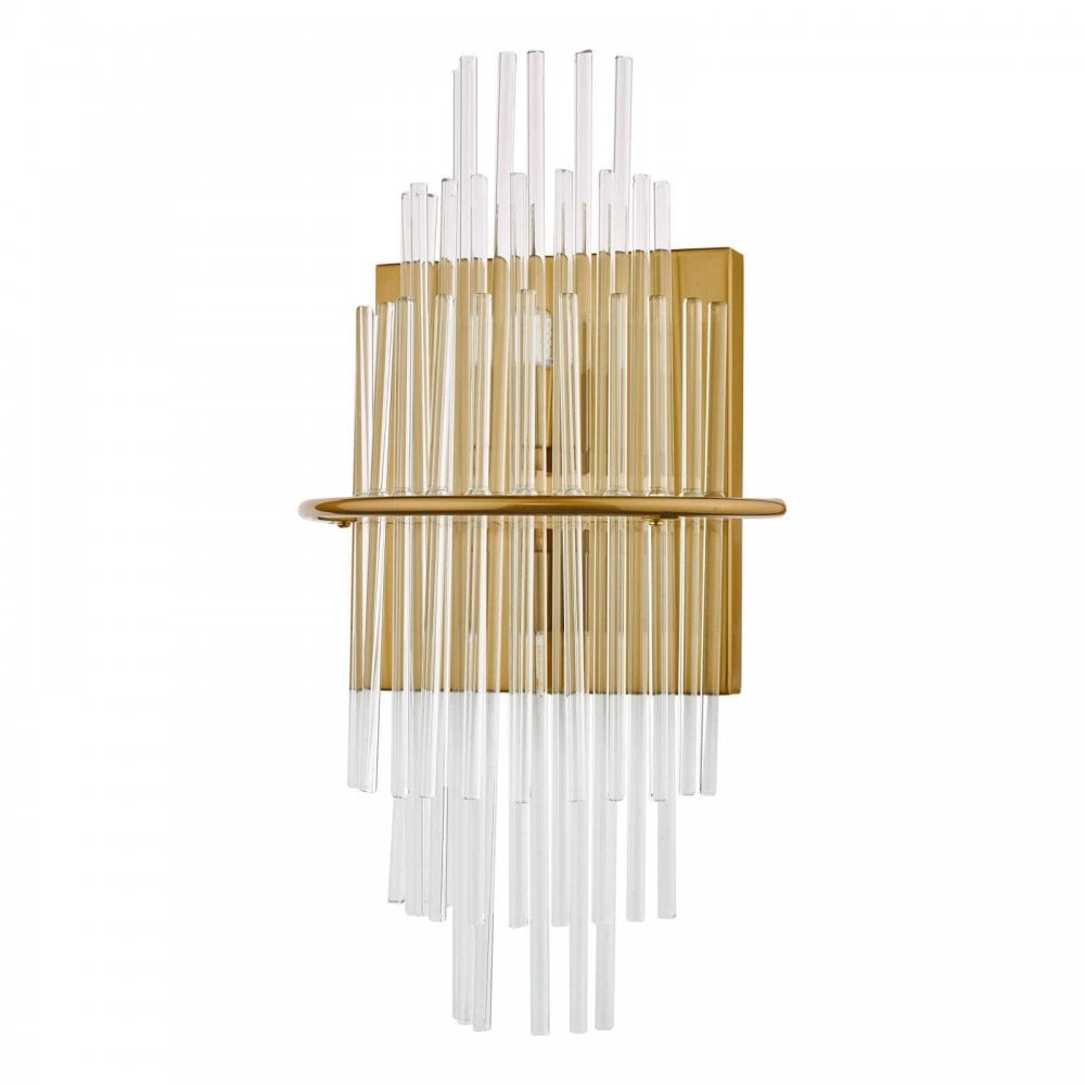 Lukas Antique Gold Wall Light
