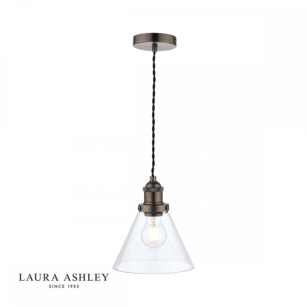 Isaac Single Pendant in Industrial Nickel Finish