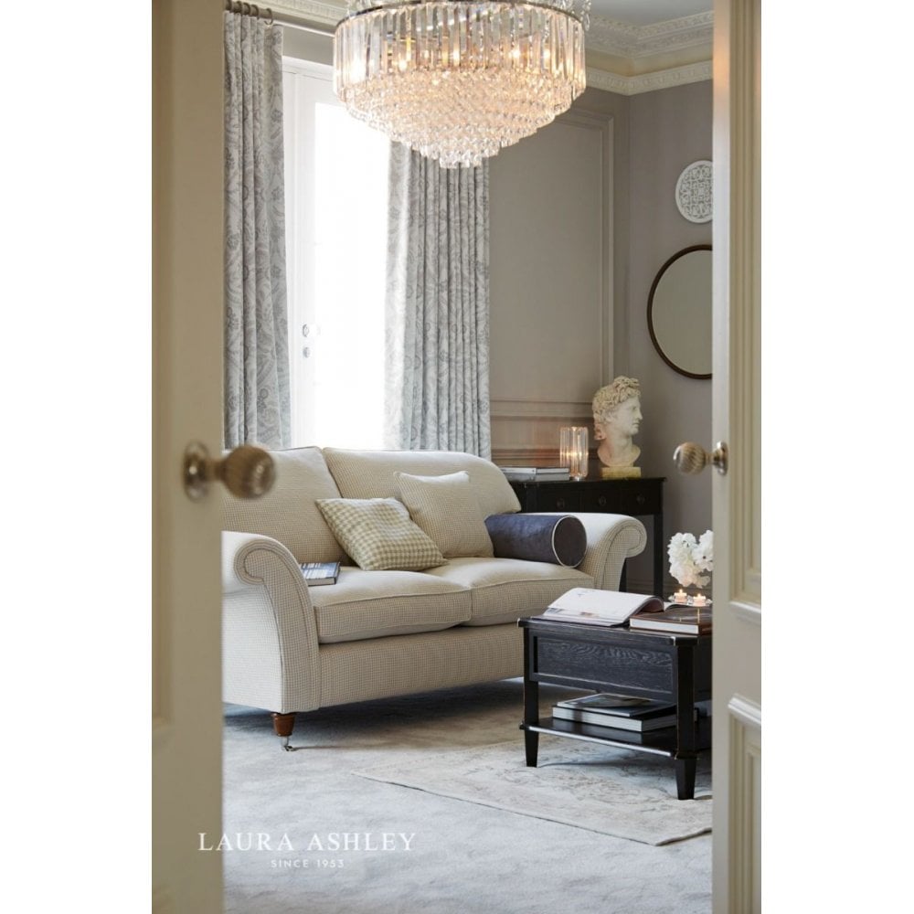 Vienna 5 Light Semi Flush in Antique Brass