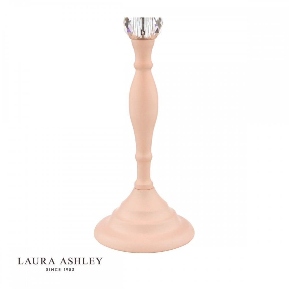 Ellis Blush Pink Table Lamp with Shade