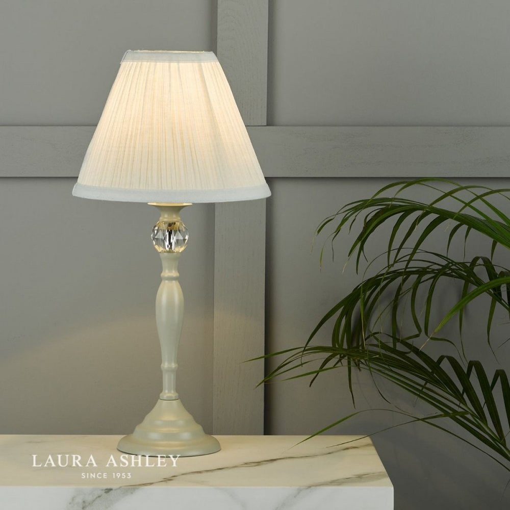 Ellis Grey Table Lamp with Shade