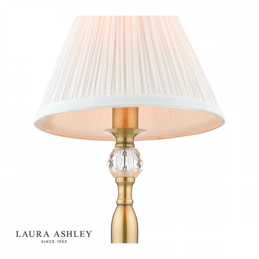 Ellis Antique Brass Table Lamp C/W Shade