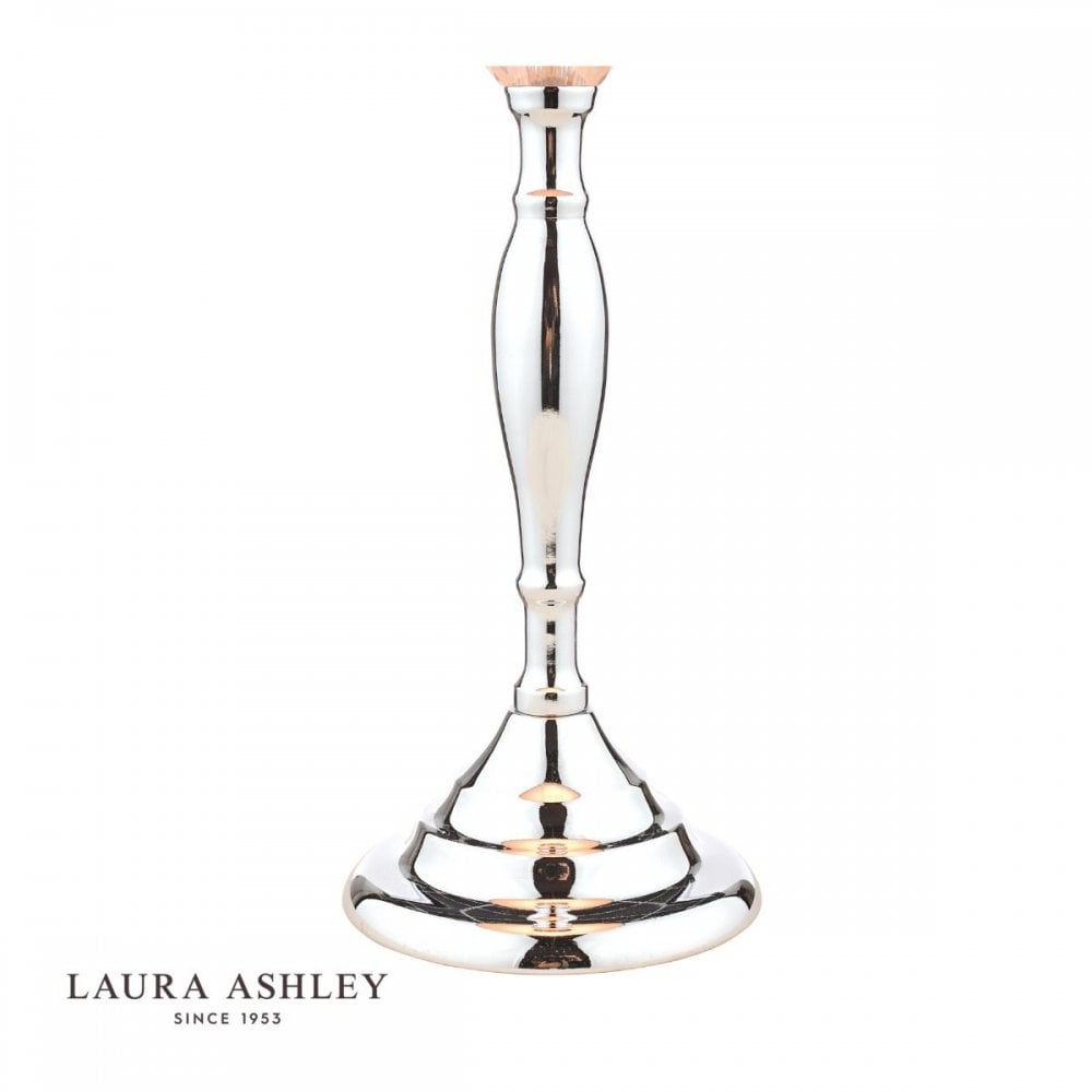 Ellis Polished Chrome Table Lamp with Shade