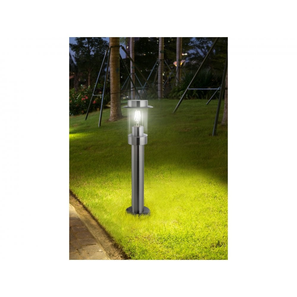 Darwin Post Light in Stainless Steel