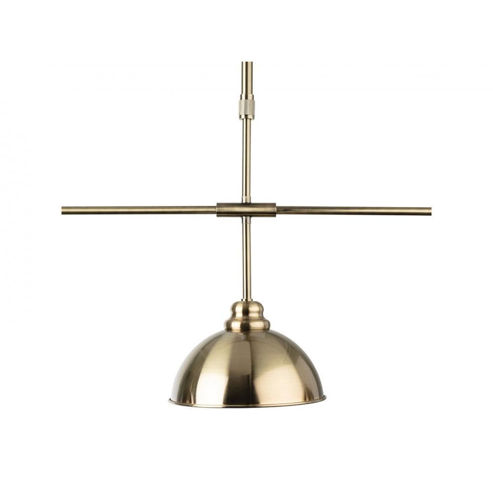 Eagle Pendant 3 Light in Antique Brass