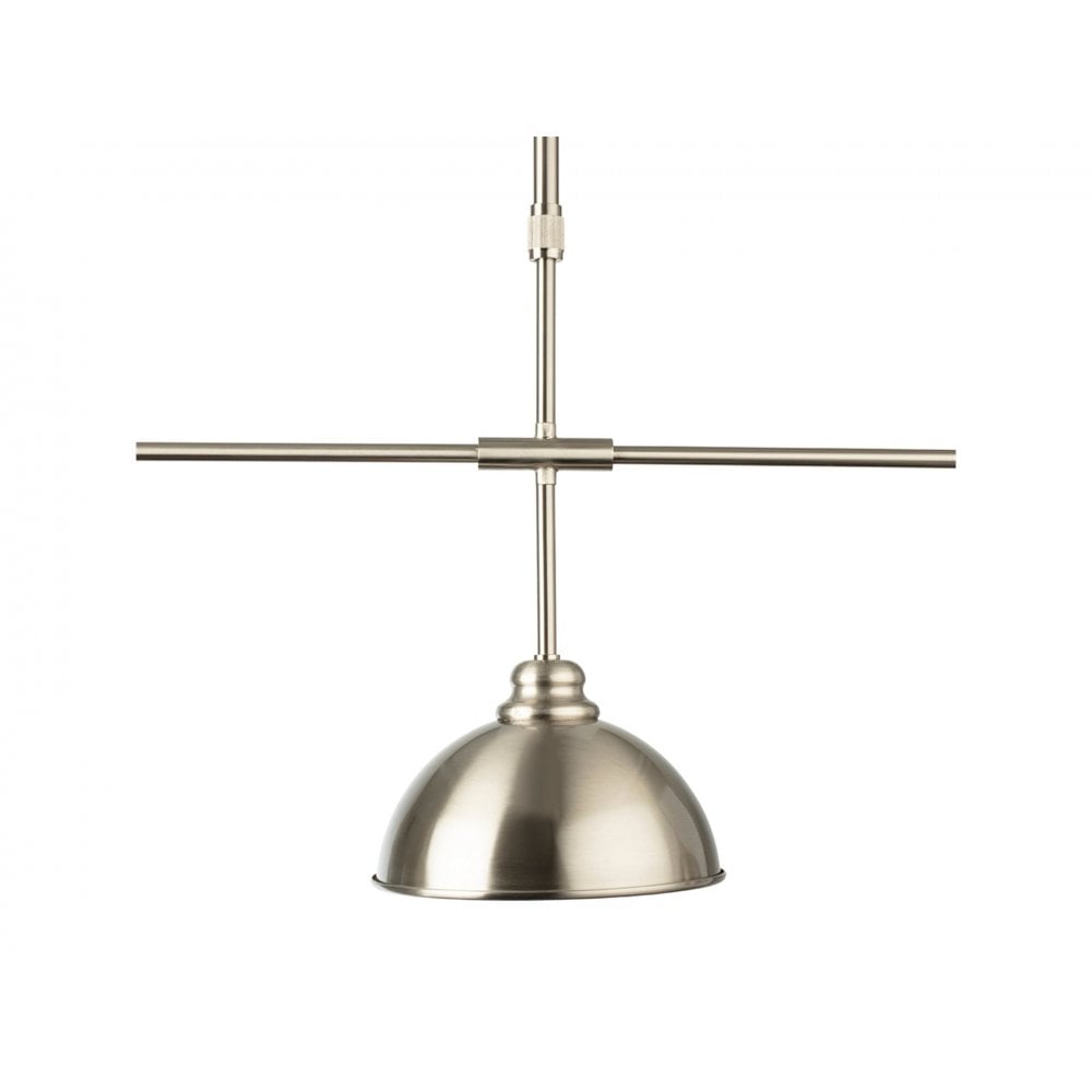 Eagle Pendant 3 Light in Brushed Steel