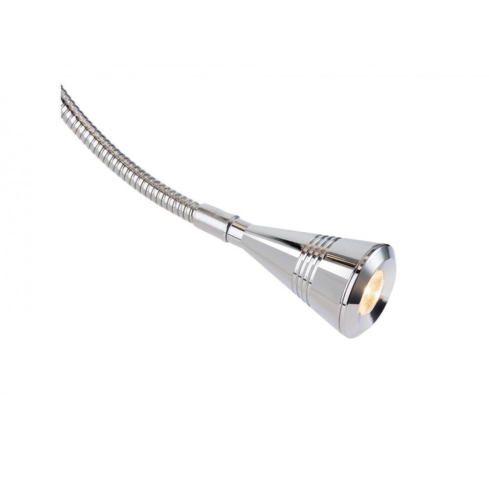 Grand 2 Light Wall Light in Chrome with Cream Shade