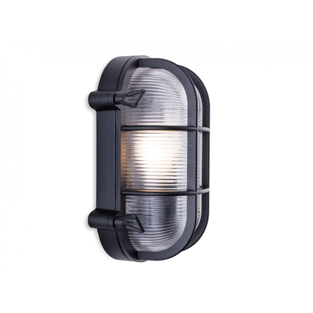Turin Bulkhead - Oval in Black