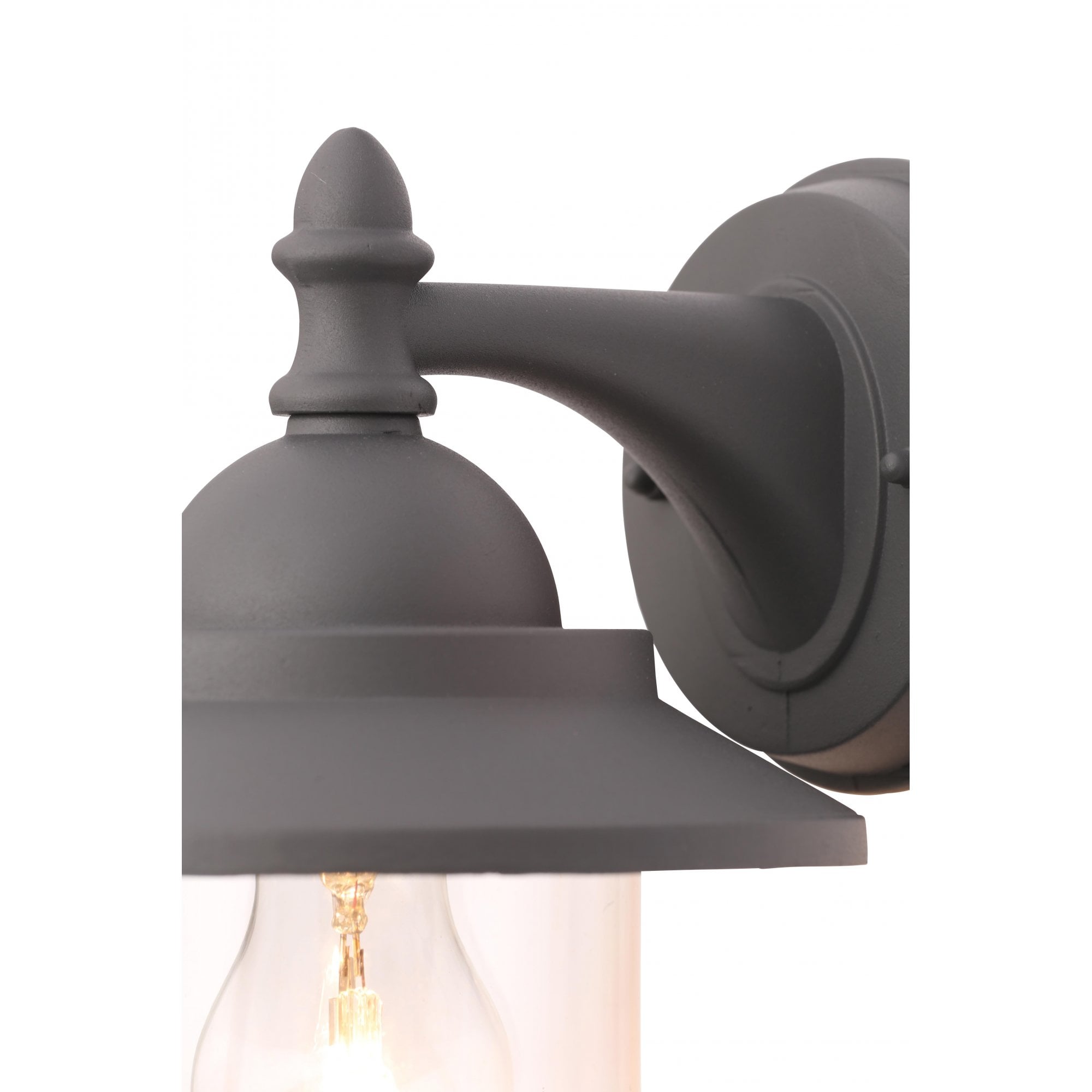 Leek Anthracite Wall Lantern IP44