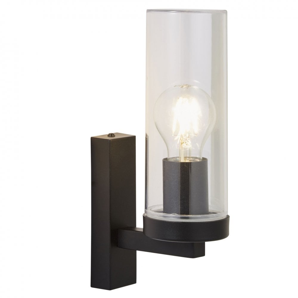 Carnac Wall Lantern in Black IP44