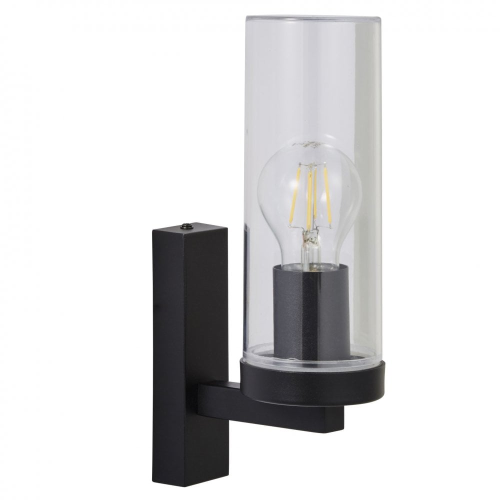 Carnac Wall Lantern in Black IP44