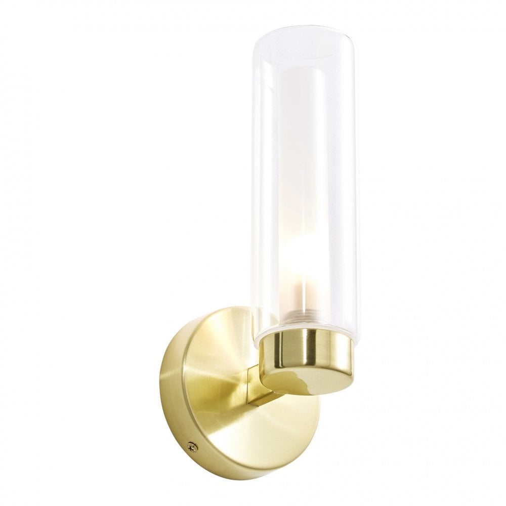 Sparti Satin Brass Wall Light IP44