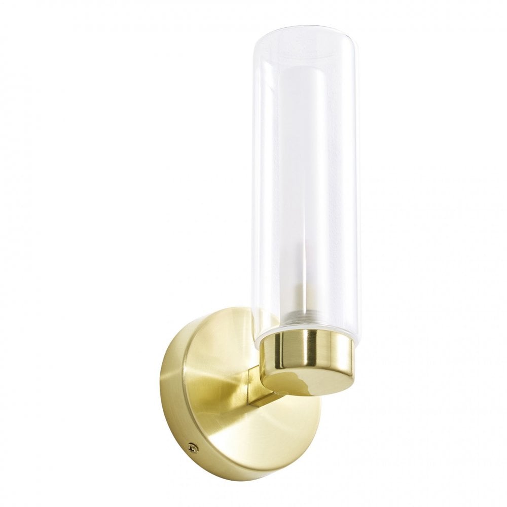 Sparti Satin Brass Wall Light IP44