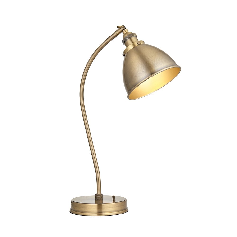 Franklin Antique Brass Table Lamp
