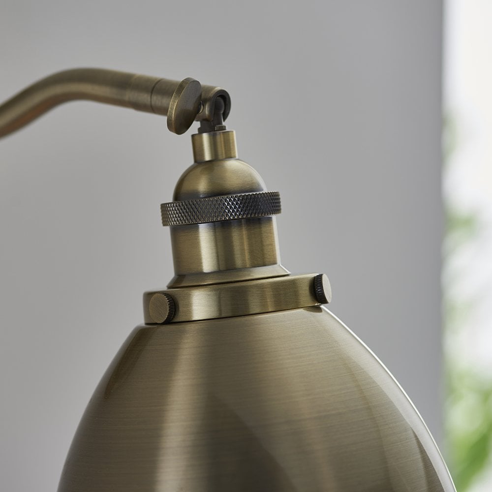 Franklin Antique Brass Wall Light