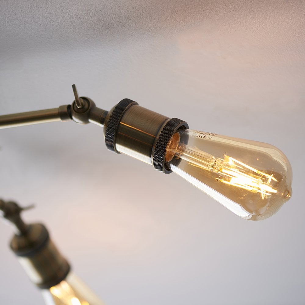 Hal 5 Light Semi Flush Fitting