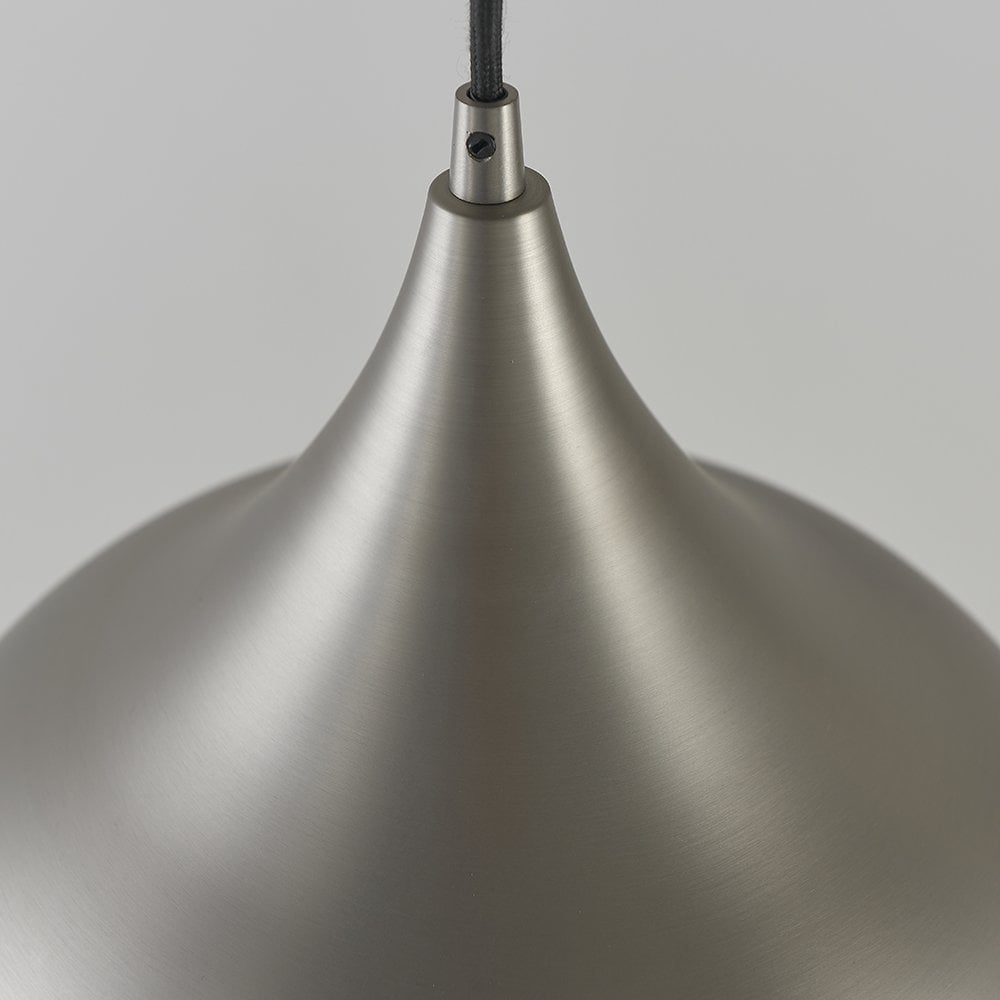 Brosnan LED Pendant in Nickel Finish