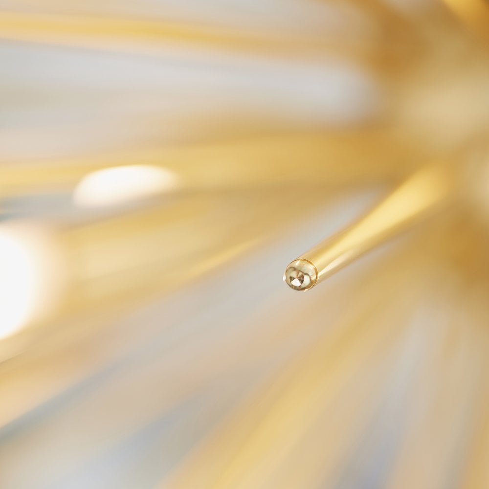 Orta 9 Light in Satin Gold