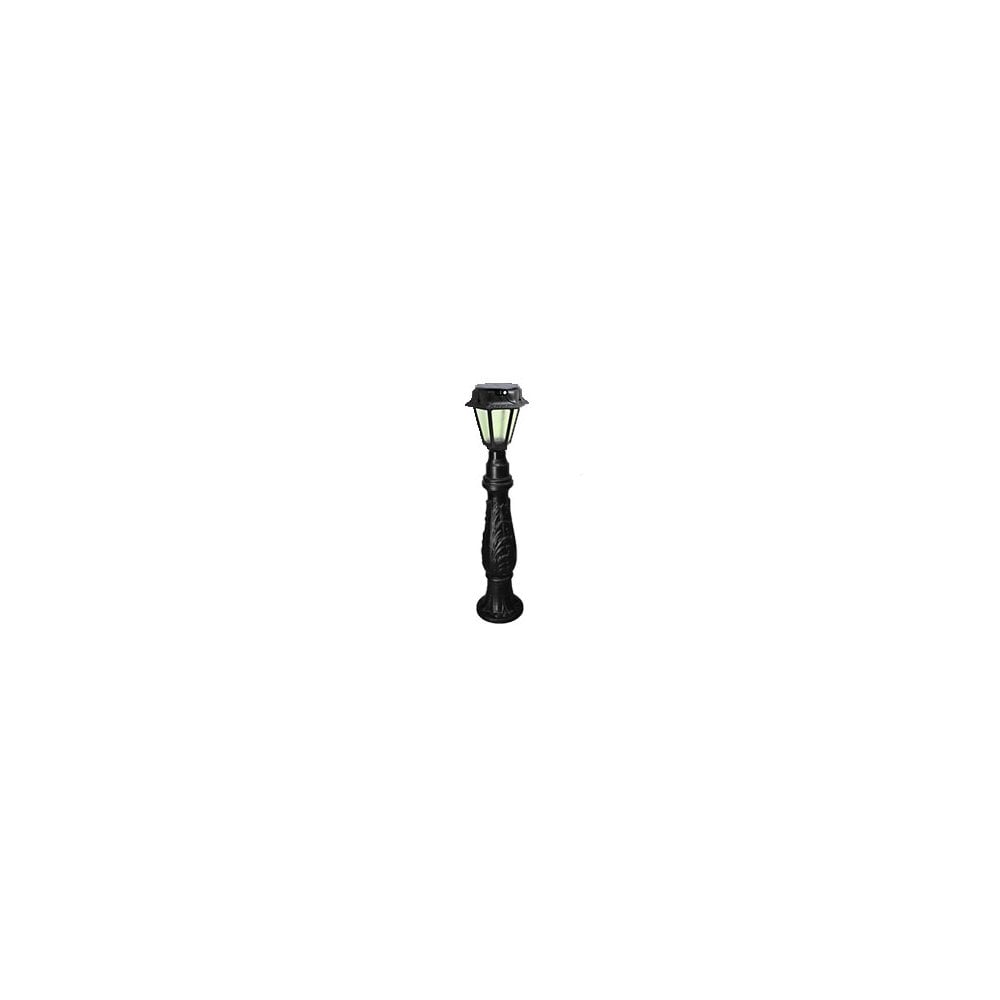 Iafet Rosetta Solar Post Light 2W Sensor & CCT in Black