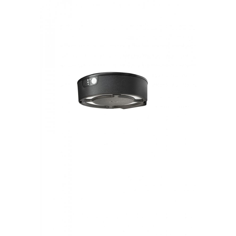 Fortunato Solar 2W Wall Light CCT & Sensor in Black