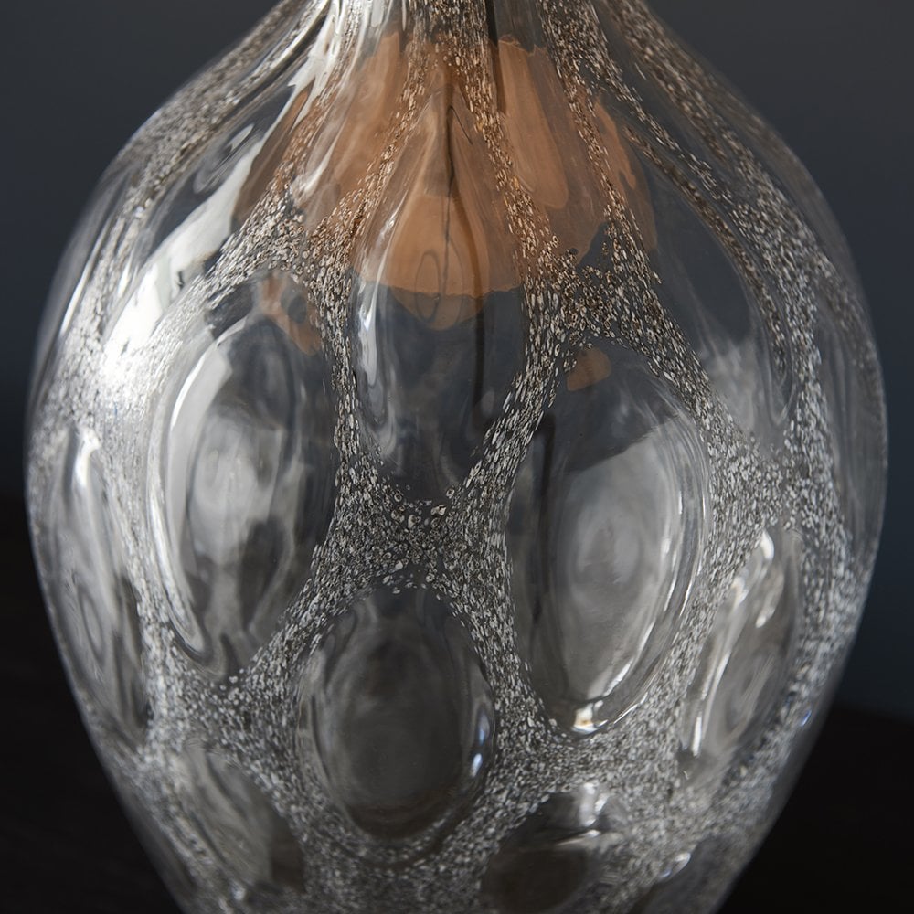 Hurley Charcoal Tinted Glass Base With Antique Brass Metal Work