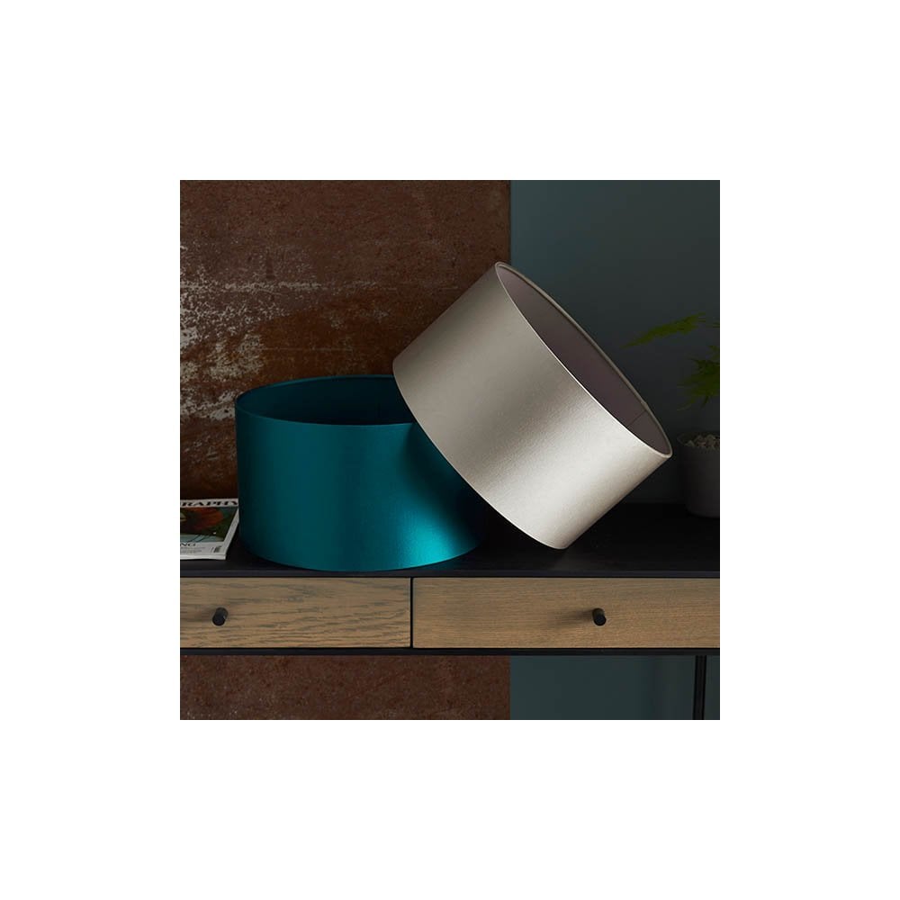 Teal Shade in Satin Fabric