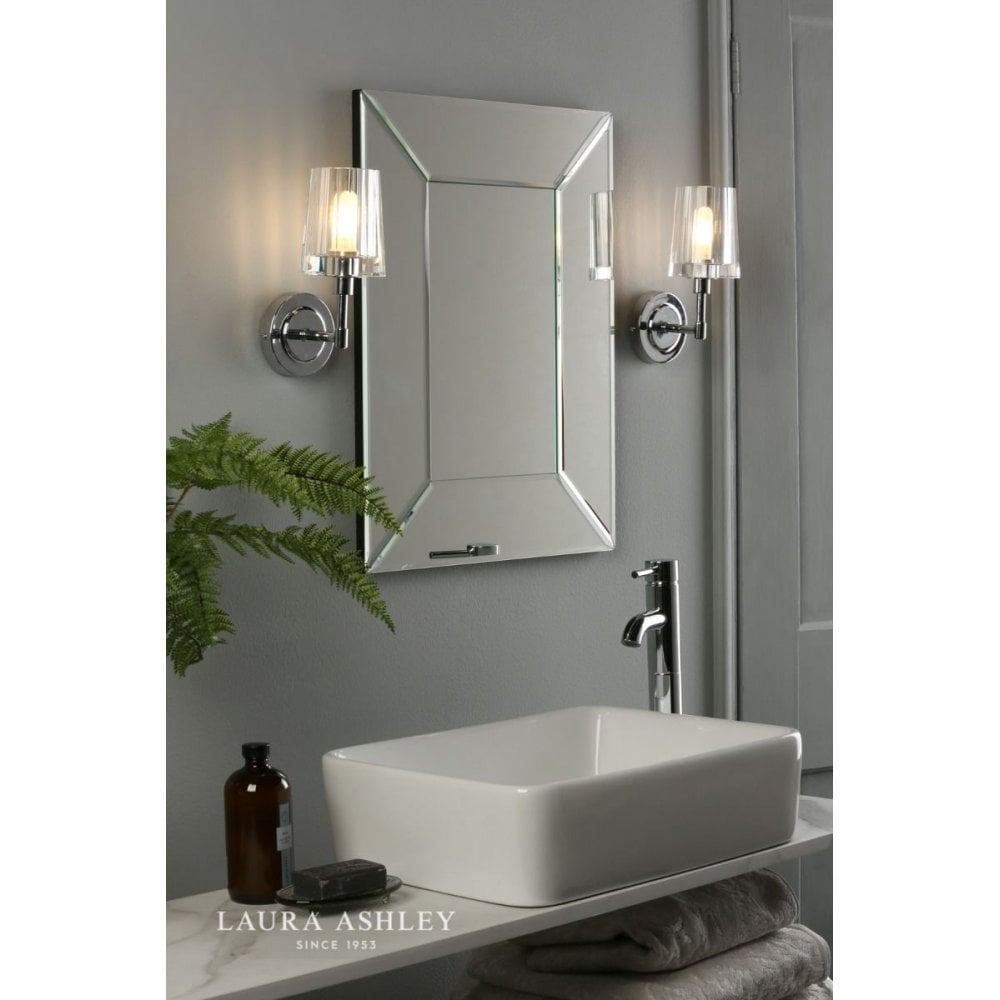 Blake Bathroom Wall Light in Polished Chrome IP44