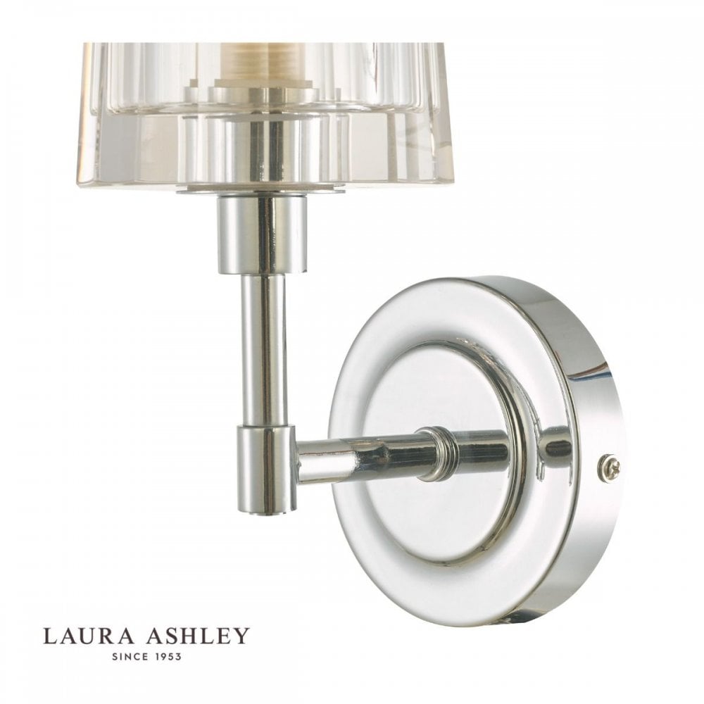Blake Bathroom Wall Light in Polished Chrome IP44