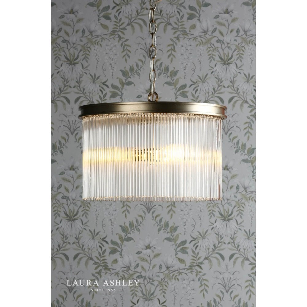 Manon Champagne 3 Light Pendant