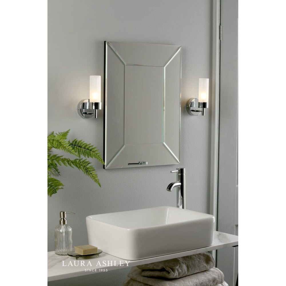 Howard Polished Chrome Bathroom Wall Light IP44