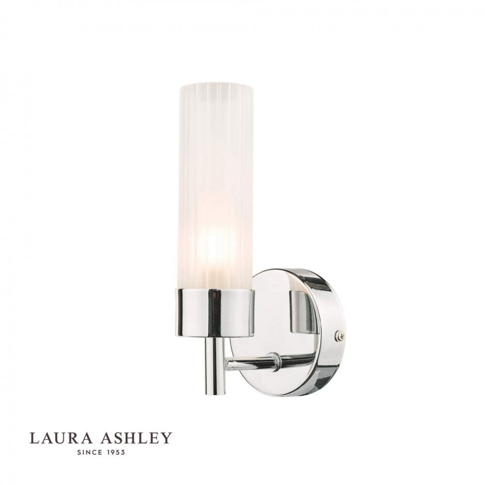 Howard Polished Chrome Bathroom Wall Light IP44
