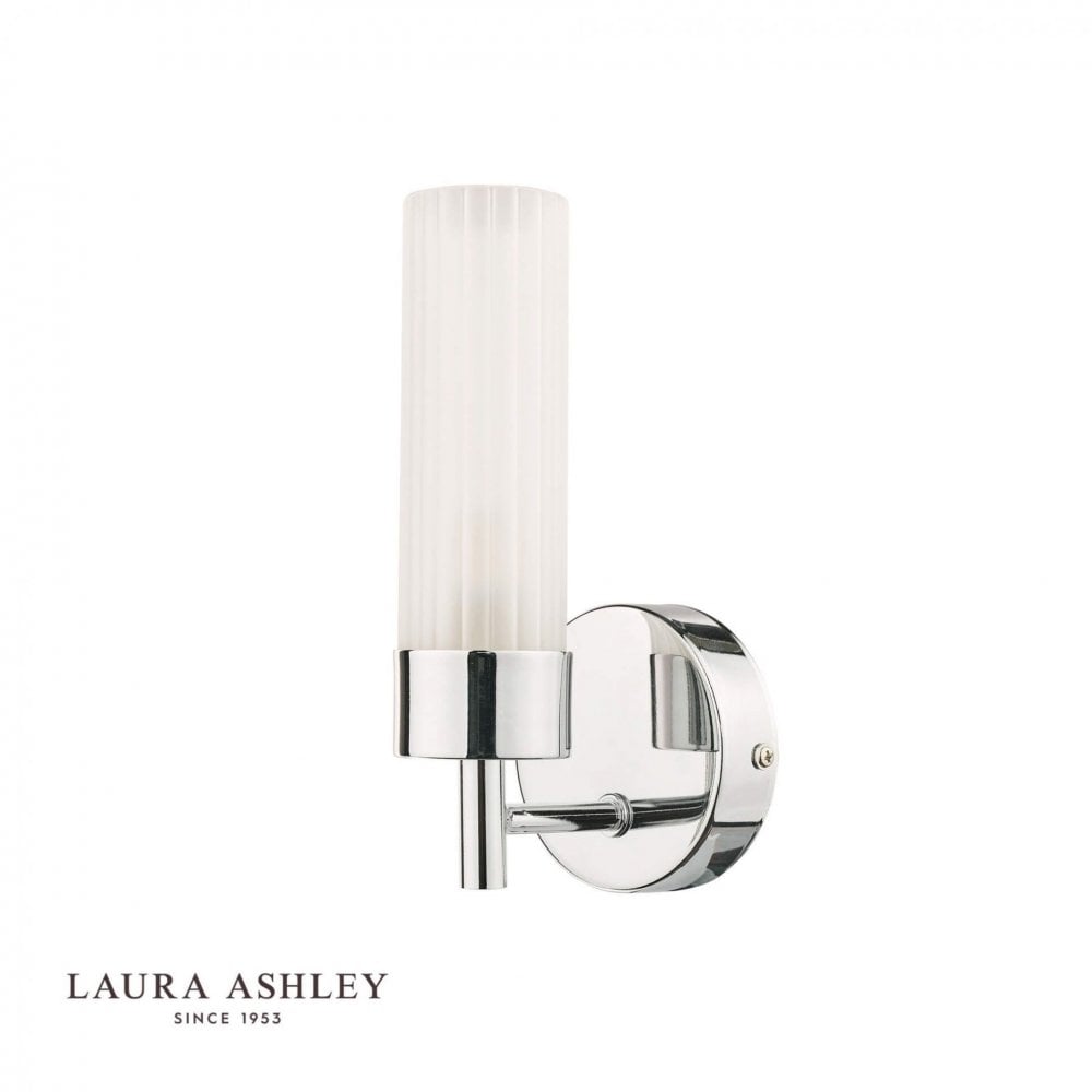 Howard Polished Chrome Bathroom Wall Light IP44