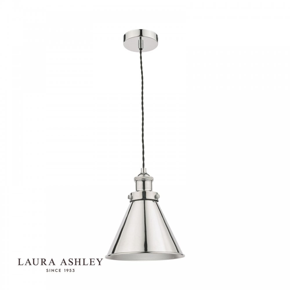 Refus Pendant in Polished Chrome