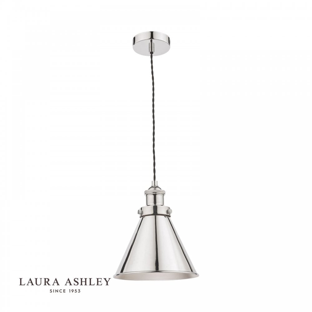 Refus Pendant in Polished Chrome