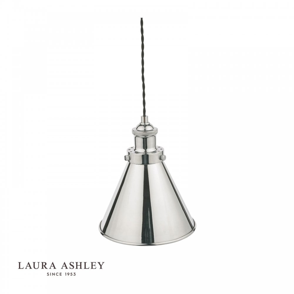 Refus Pendant in Polished Chrome
