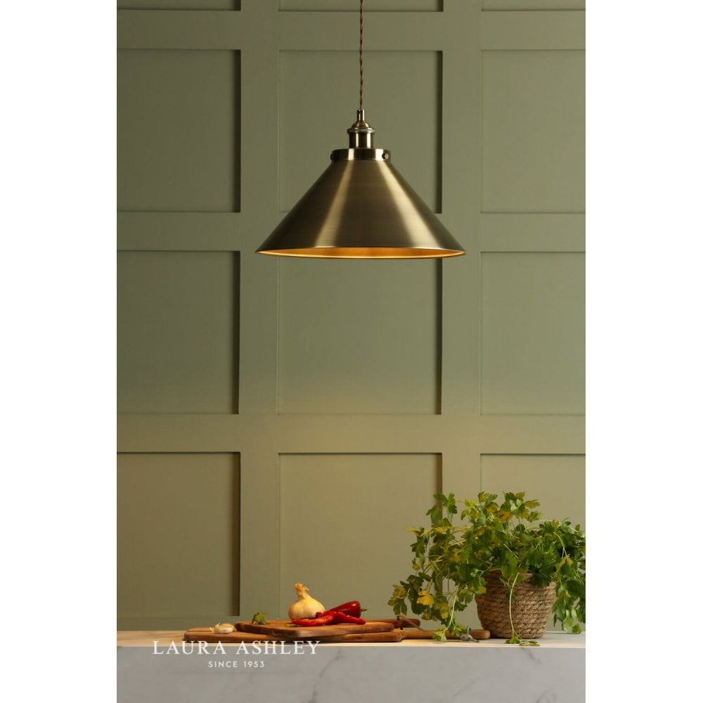 Refus Antique Brass Pendant Dia: 360mm