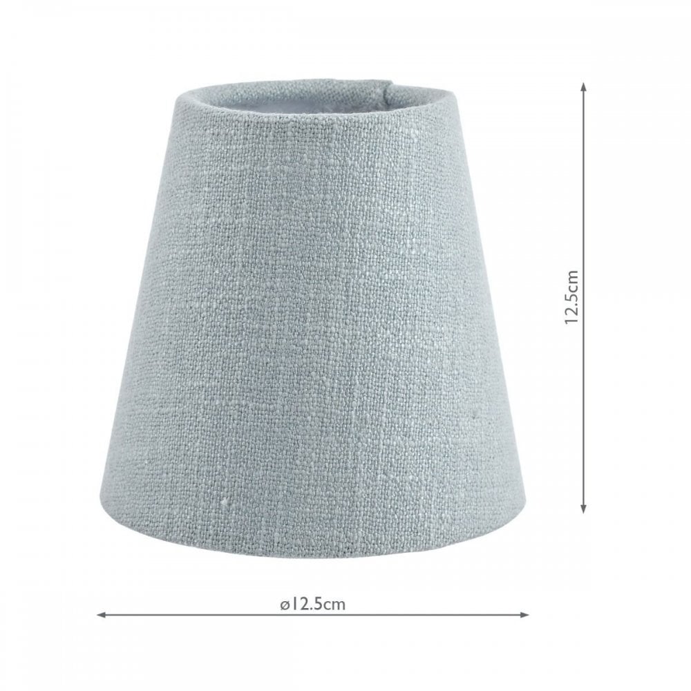 Bacall 5 Inch/125mm Empire Shade in Duck Egg Blue
