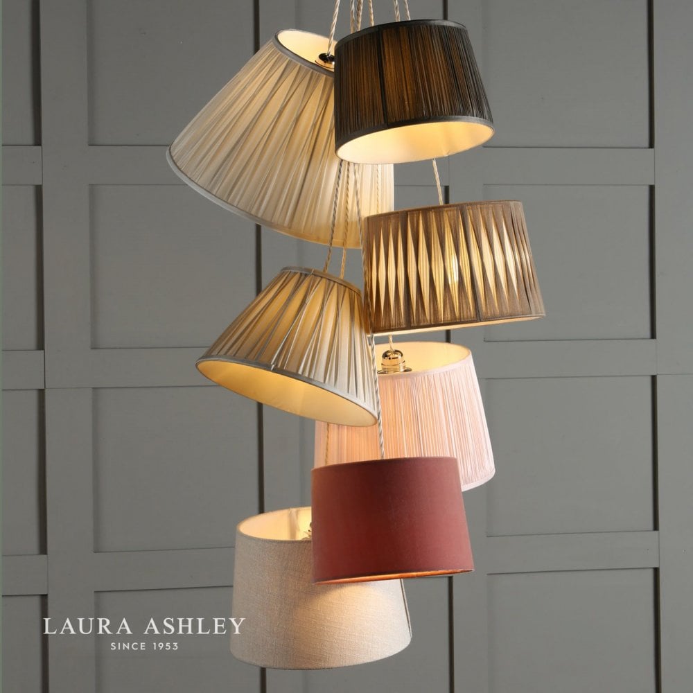 Bacall 8 Inch/200mm Empire Shade in Silver
